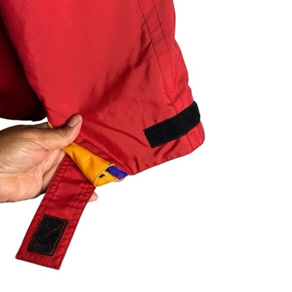 Mobius Men's Red Full Zip Hard Shell Ski Performance Jacket - Picture 12 of 14